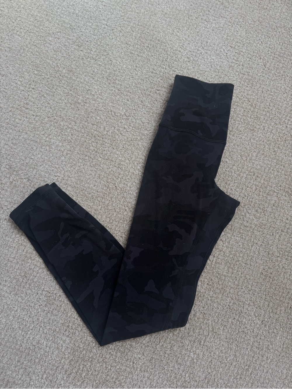 lululemon athletica Black Camouflage Align Leggings